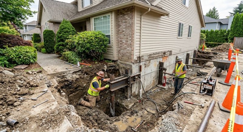 Foundation Repair in Gig Harbor, WA