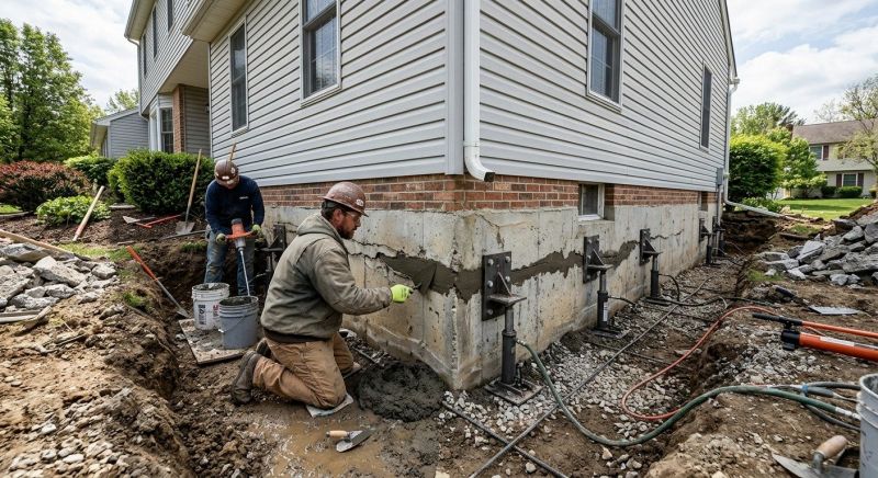 Basement Foundation Repair in Steilacoom, WA