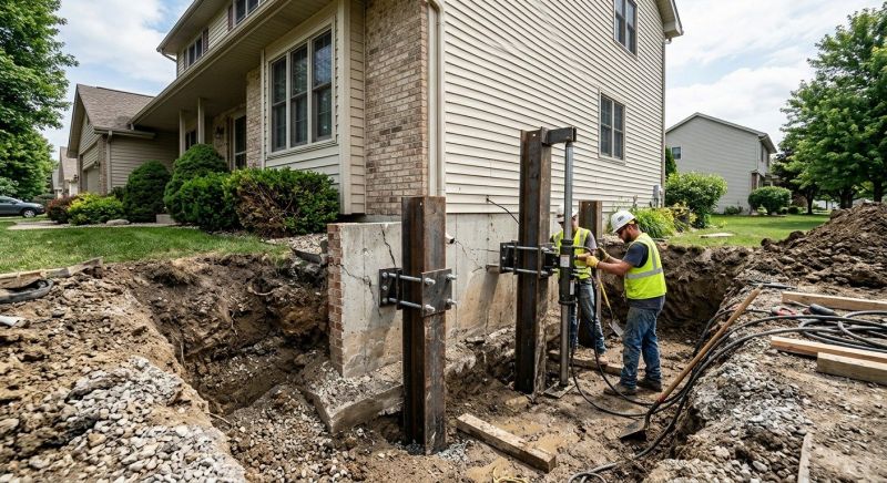 Basement Underpinning in Gig Harbor, WA