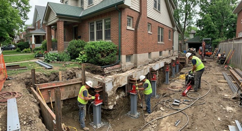 Basement Underpinning in Gig Harbor, WA