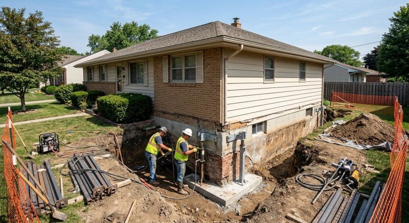 Building Foundation Repair in Milton, WA