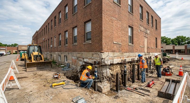 Commercial Foundation Repair in Gig Harbor, WA