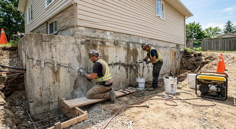 Concrete Foundation Repair in Gig Harbor, WA
