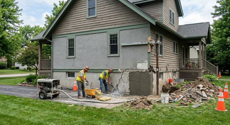 Concrete Foundation Repair in Mason County, WA