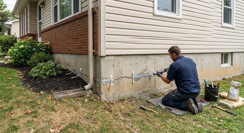 Cracked Foundation Repair in Sumner, WA