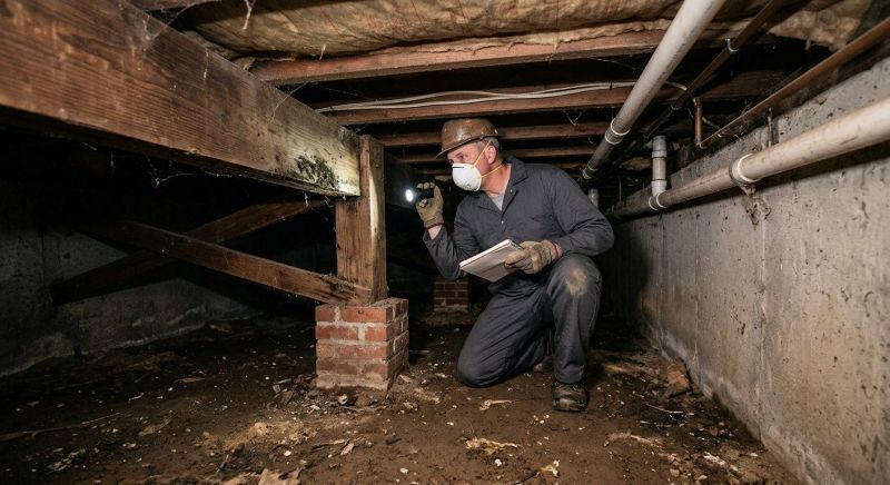 Crawl Space Leveling in Gig Harbor, WA
