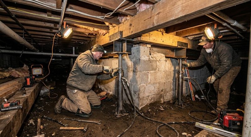 Crawlspace Foundation Repair in Tacoma, WA