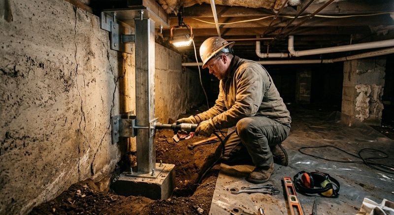Crawlspace Foundation Repair in Union, WA