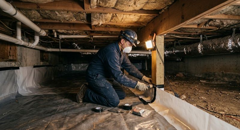 Crawlspace Repair in Gig Harbor, WA