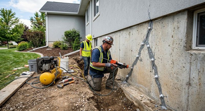 Foundation Crack Repair in King County, WA