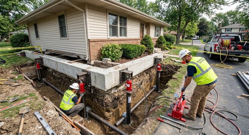 Foundation Jacking in Auburn, WA