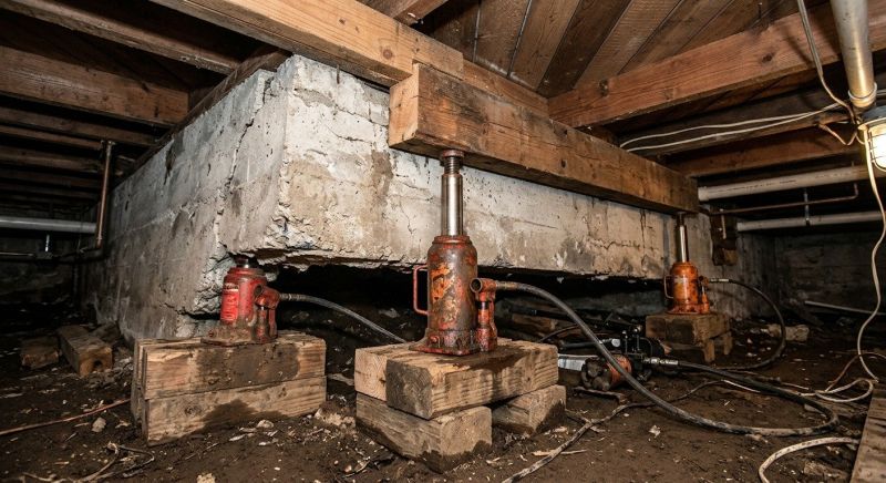 Foundation Jacking in Belfair, WA