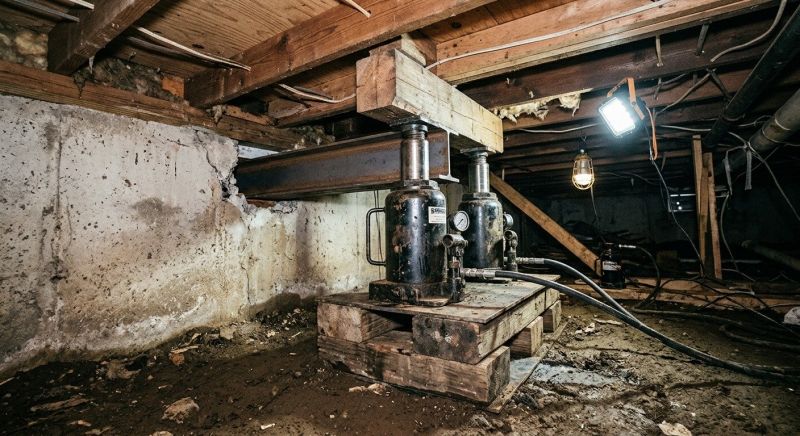 Foundation Jacking in Belfair, WA