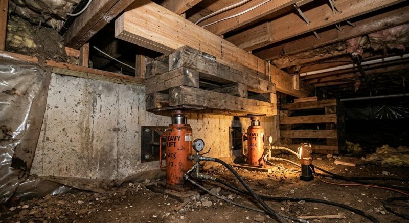 Foundation Jacking in Dupont, WA