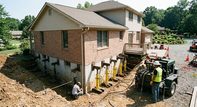 Foundation Jacking in King County, WA