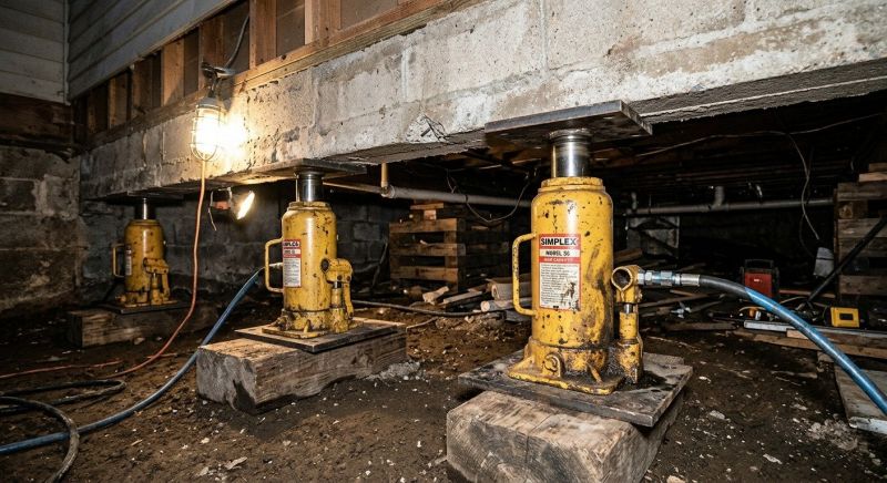 Foundation Jacking in Lacey, WA
