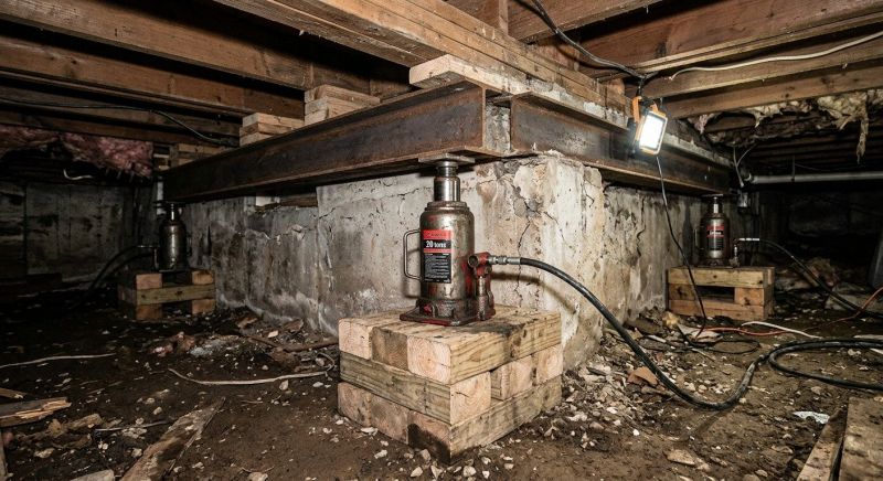 Foundation Jacking in Lacey, WA