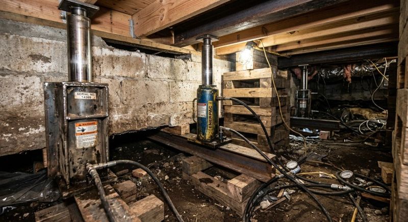 Foundation Jacking in Lakewood, WA