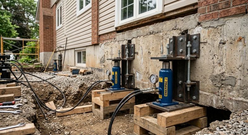 Foundation Jacking in Gig Harbor, WA