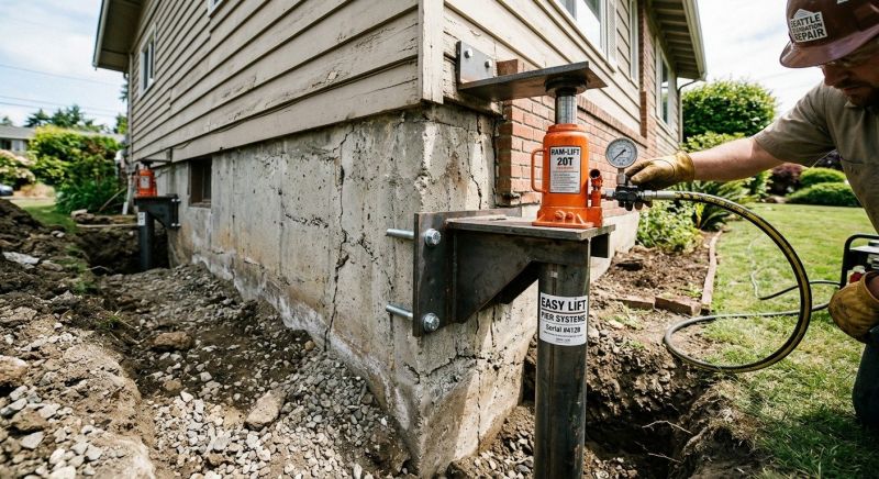 Foundation Lifting in Belfair, WA