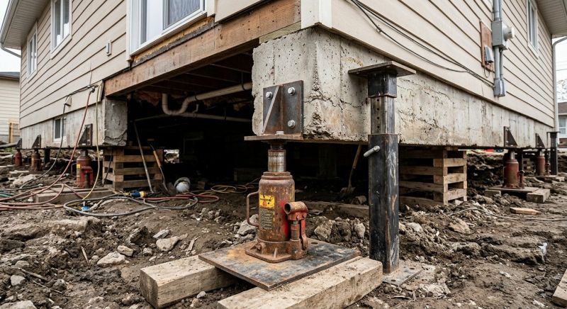 Foundation Lifting in Belfair, WA