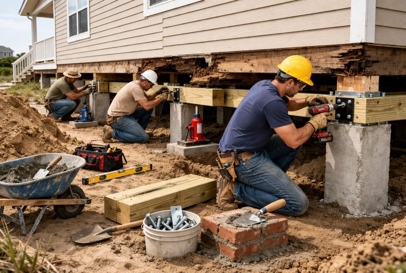 Foundation Raising in Steilacoom, WA