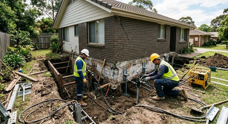Foundation Stabilizing in Gig Harbor, WA