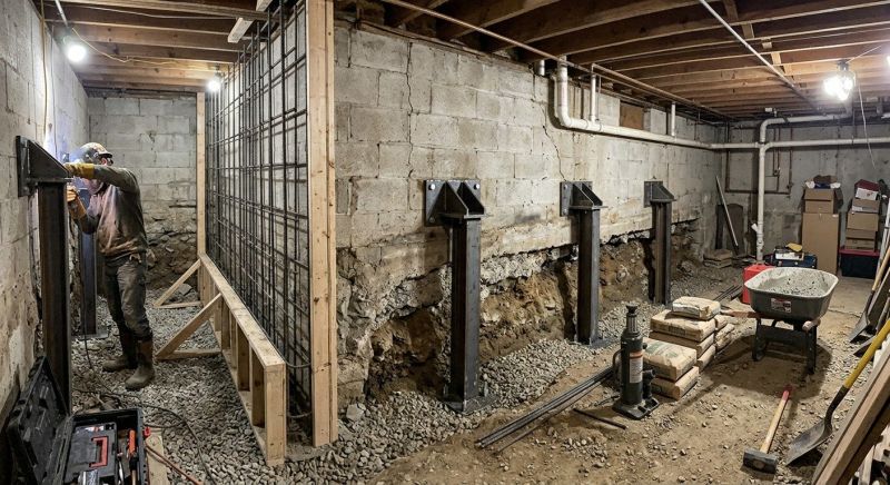 Foundation Strengthening in Gig Harbor, WA