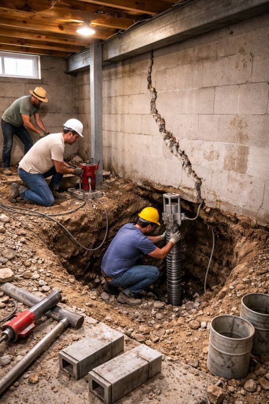 Foundation Structural Repair in Vashon, WA