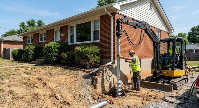 Helical Pile Installation in Gig Harbor, WA