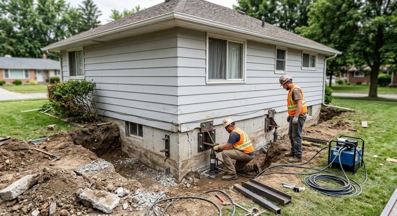 Home Foundation Repair in Renton, WA
