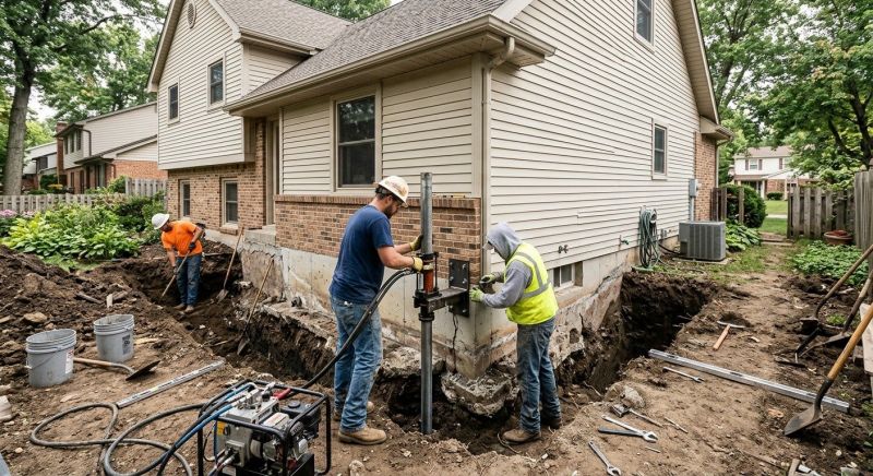 Home Foundation Repair in Union, WA