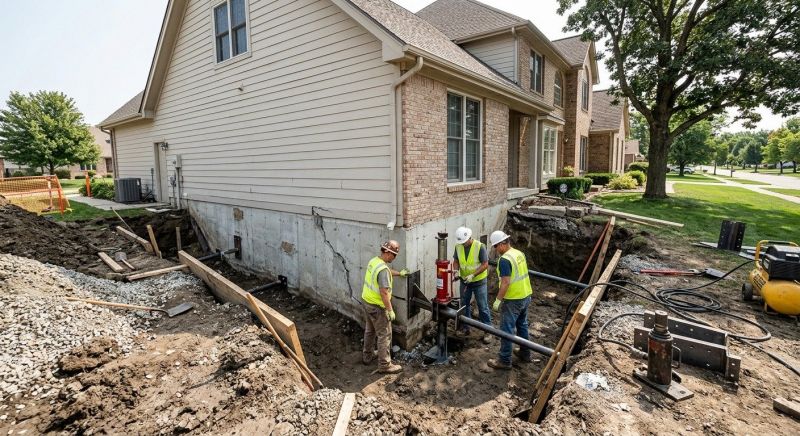House Foundation Repair in Gig Harbor, WA
