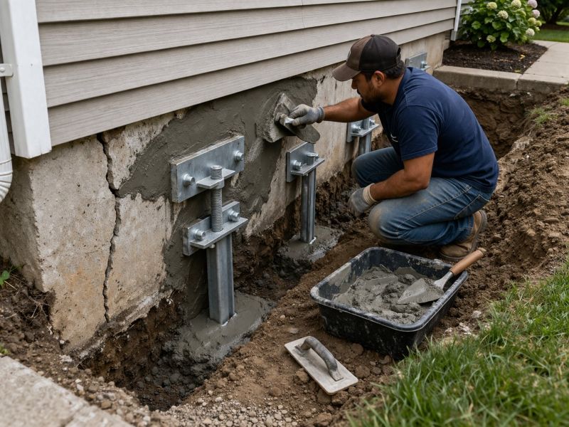 House Foundation Repair in Mason County, WA