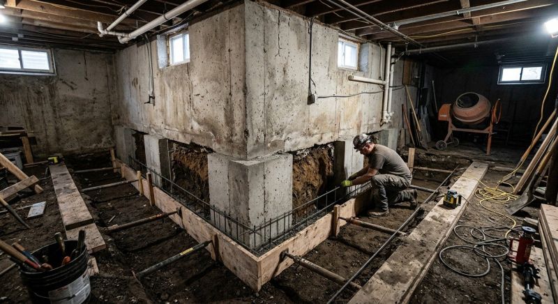 House Underpinning in Gig Harbor, WA