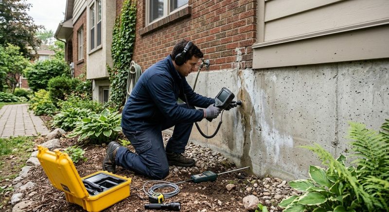 Leaking Foundation Repair in Gig Harbor, WA