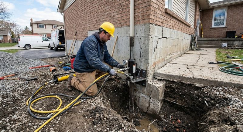 Sinking Foundation Repair in Bremerton, WA