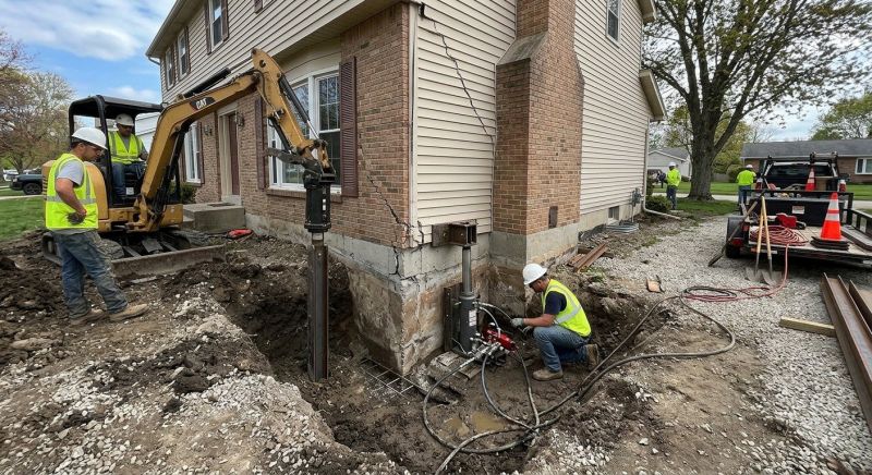 Sinking Foundation Repair in King County, WA