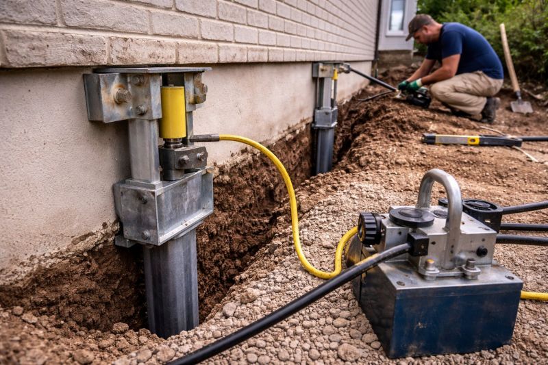 Sinking Foundation Repair in Gig Harbor, WA
