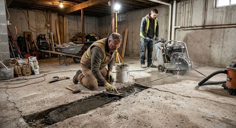 Slab Foundation Repair in Gig Harbor, WA