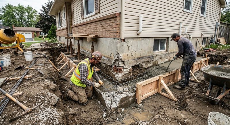 Slab Foundation Repair in Gig Harbor, WA