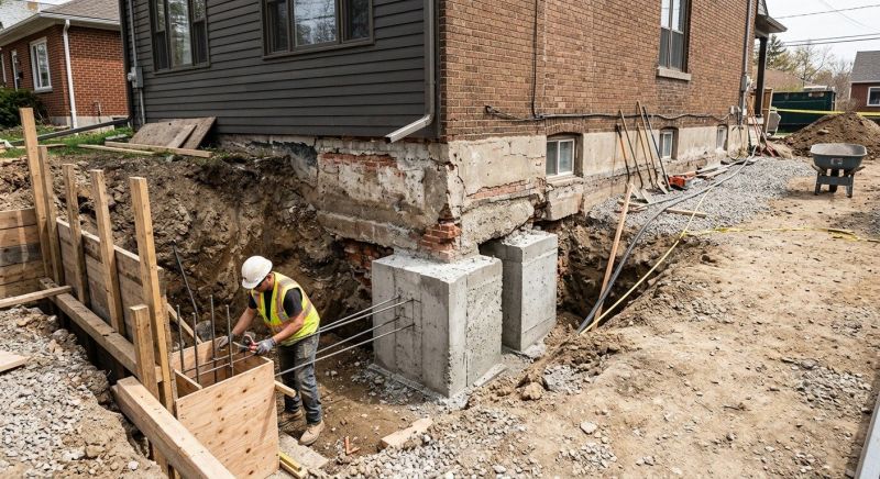 Structural Underpinning in Gig Harbor, WA
