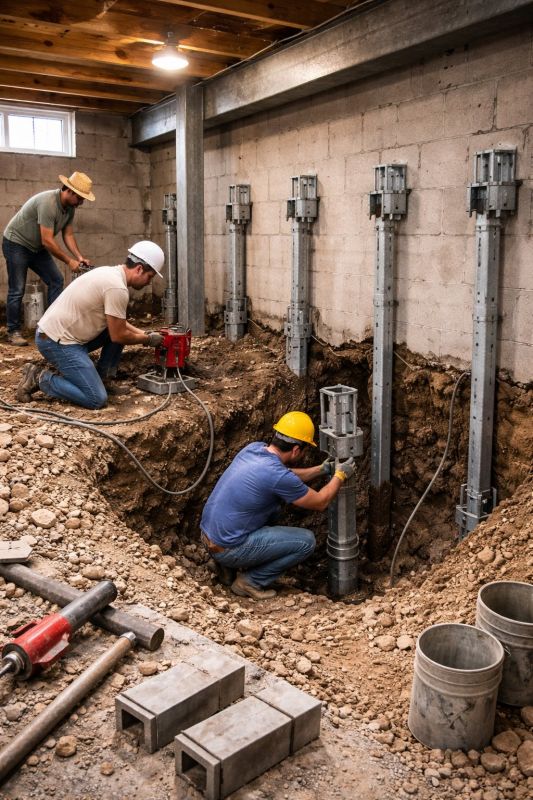 Structural Underpinning in Gig Harbor, WA
