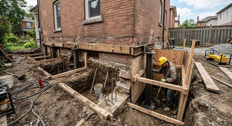 Structural Underpinning in Gig Harbor, WA